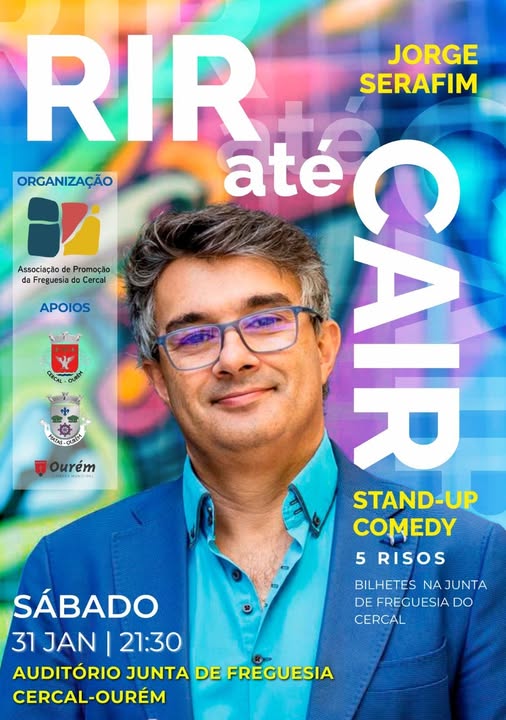 Noite de Com&eacute;dia com Jorge Serafim