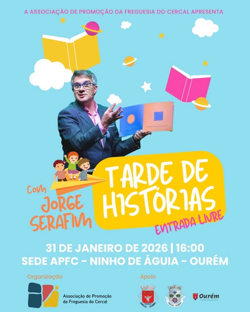 Tarde de Hist&oacute;rias com Jorge Serafim